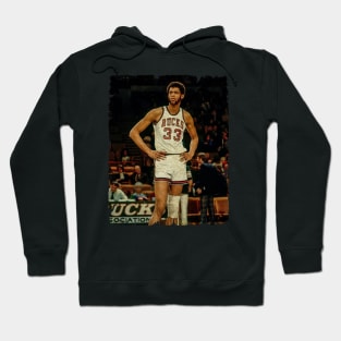 Kareem Abdul Jabbar in Bucks Hoodie